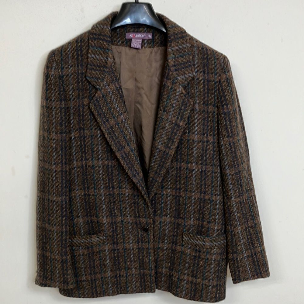 ACQUISITIONS 13/14 100% Wool Blazer